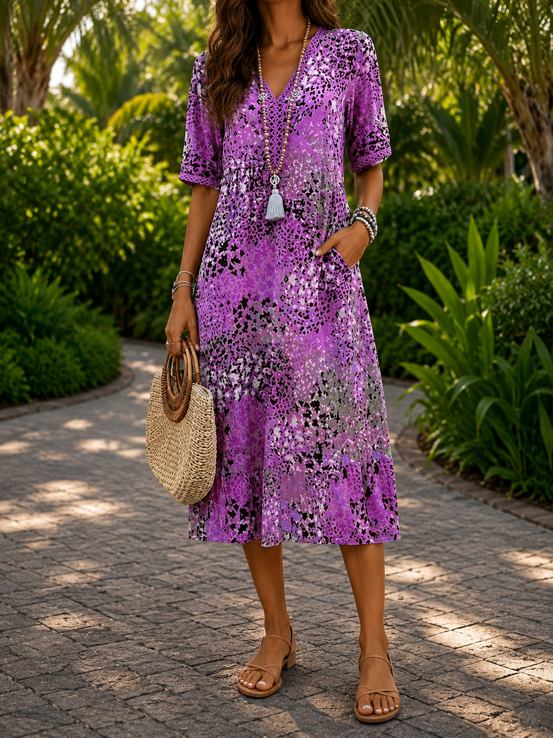 Iris – Vestido ligero y vaporoso con un corte favorecedor