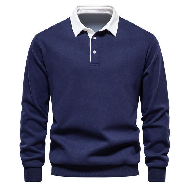 Liam - Polo Elegante de Mangas Largas