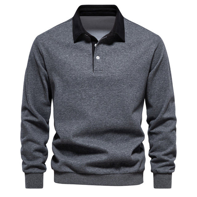 Liam - Polo Elegante de Mangas Largas