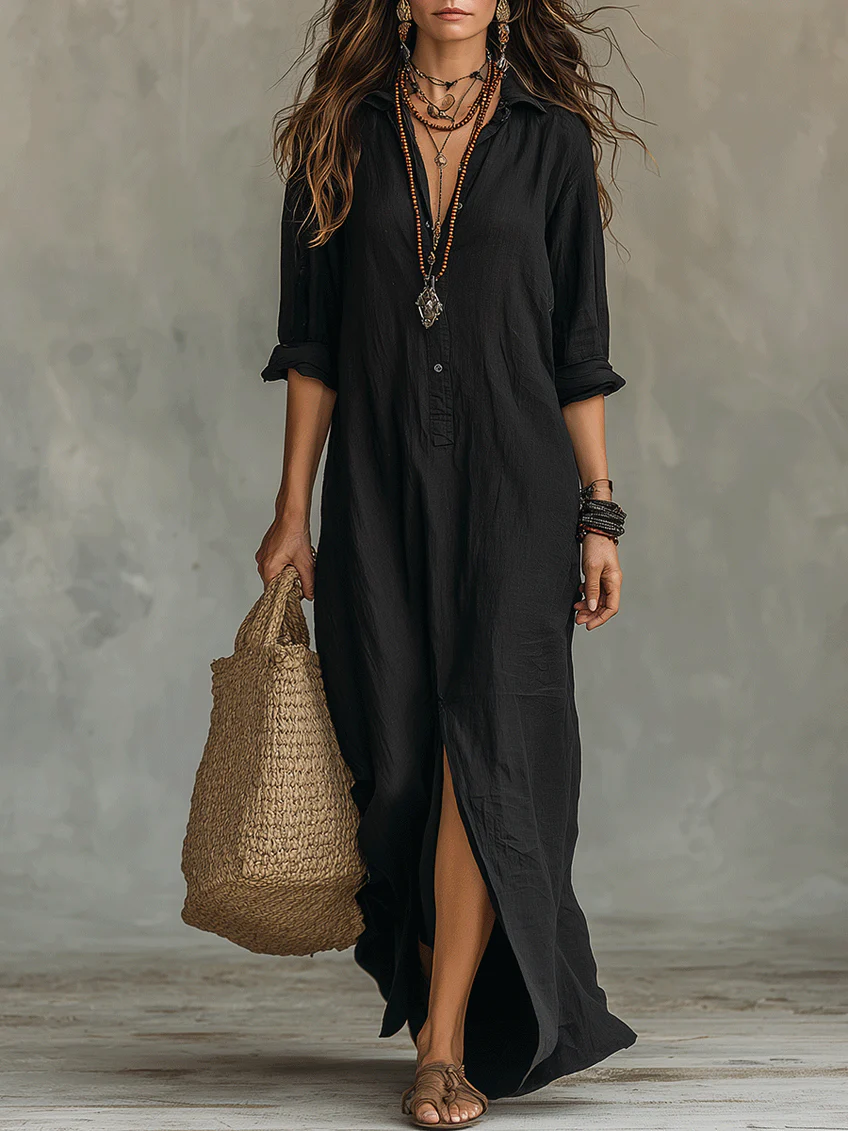 Luna™ |Vestido largo elegante y refinado